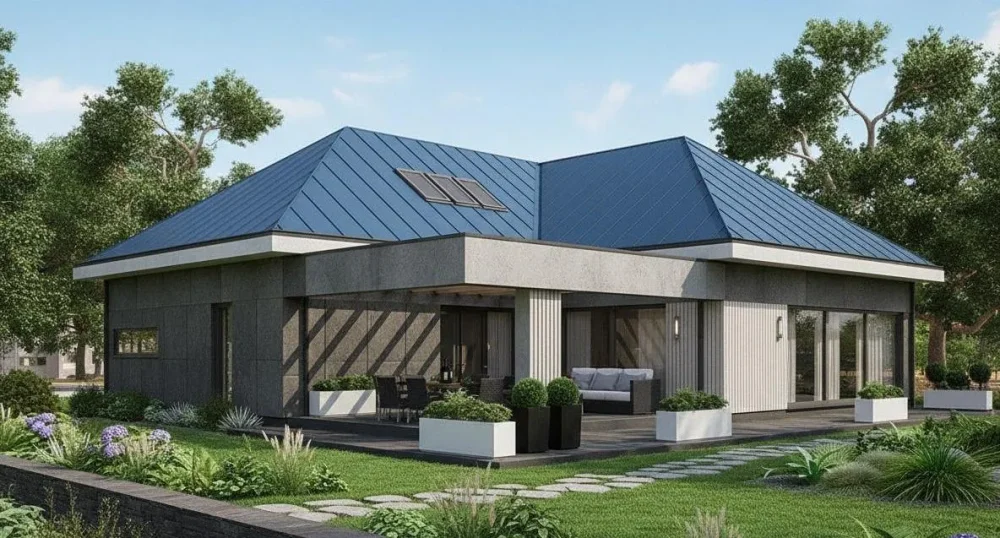 Проект Двухэтажный дом 17 на 21, 271 м2