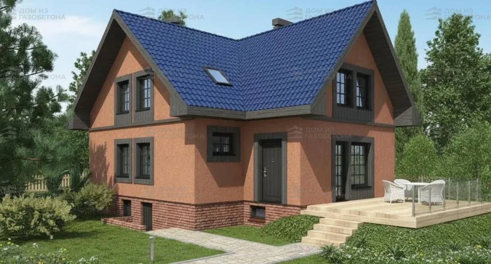 Проект Двухэтажный дом, 251 м2