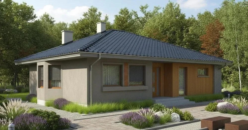 Проект Двухэтажный дом 16 на 14, 136 м2