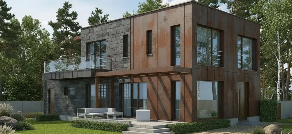 Проект Двухэтажный дом 16 на 12, 175 м2